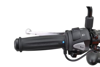 Heated grips DAYTONA barrel-shaped built-in switch