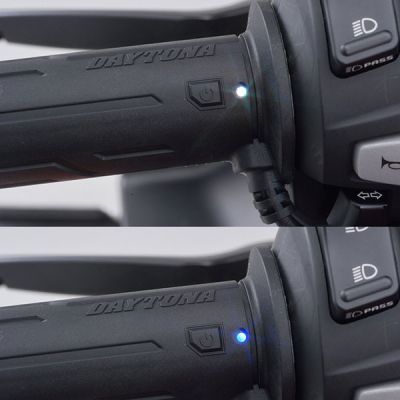 Heated grips DAYTONA built-in switch and protection
