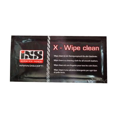 Leather cleaning cloth iXS X-Wipe clean