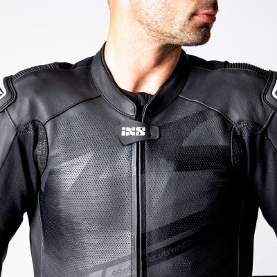 Leather Suit One-Piece iXS Ace 1.0 Black