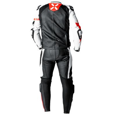 Leather Suit Two-Piece iXS Ace 1.0 Black-White-Red