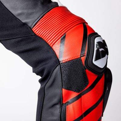 Leather Suit Two-Piece iXS Ace 1.0 Black-White-Red