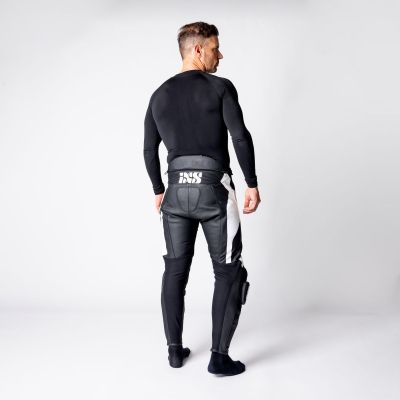 Leather Suit Two-Piece iXS Ace 1.0 Black-White-Red