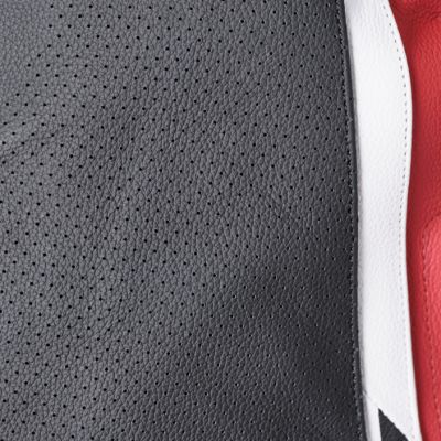 Кожен екип от 2 части GMS GR-1 черен-жълт-бял