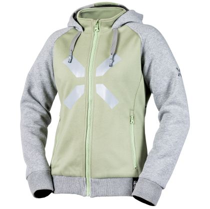 Дамски мото суитчър iXS Rapid 1.0 Light green-Cool grey 