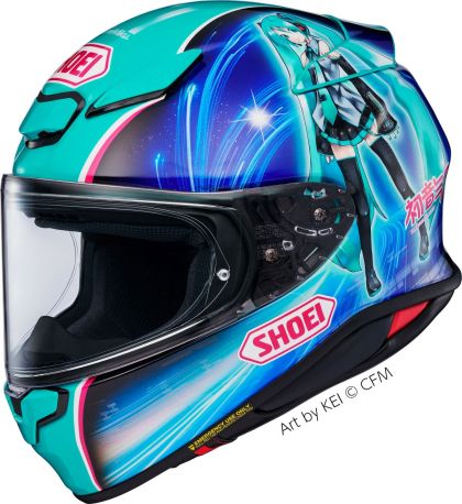 Каска SHOEI NXR2 Hatsune Miku TC-4 