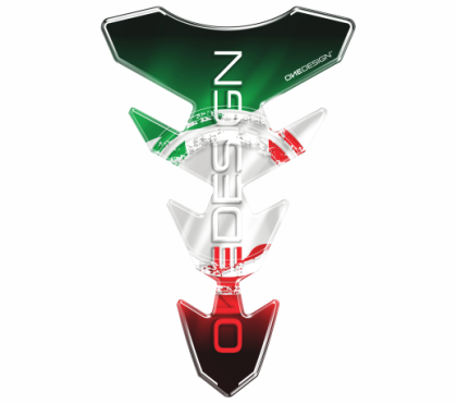 Протектор за резервоар OneDesigin ITALIAN FLAG CGEXS77P
