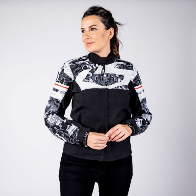Women's Jacket iXS Rapid-STX 2.1 Black-cool grey