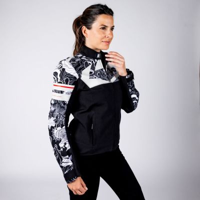 Women's Jacket iXS Rapid-STX 2.1 Black-cool grey