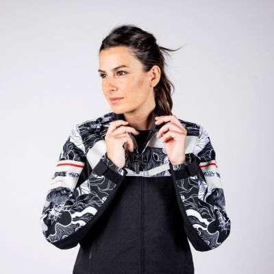 Women's Jacket iXS Rapid-STX 2.1 Black-cool grey