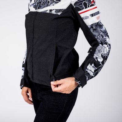 Women's Jacket iXS Rapid-STX 2.1 Black-cool grey