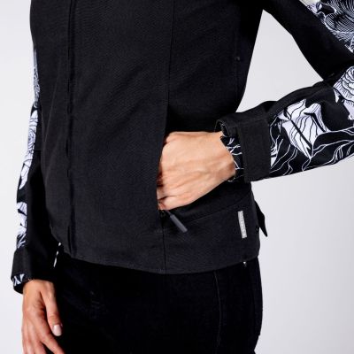 Women's Jacket iXS Rapid-STX 2.1 Black-cool grey