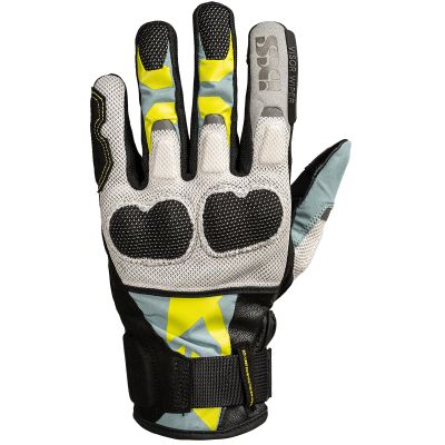 Ръкавици iXS Venture-Air 1.0 Black-Blue grey-Lime yellow 