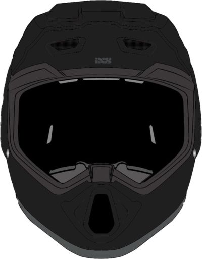 Каска iXS Trigger MX 1.0 MIPS Matt black