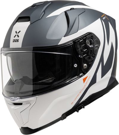 Helmet iXS Rapid 2.0 GRAPHIC Matt White-Grey