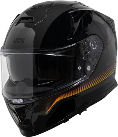 Helmet iXS Rapid 2.0 GRAPHIC Gloss Black-Anthracite