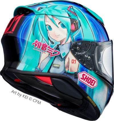 Каска SHOEI NXR2 Hatsune Miku TC-4 