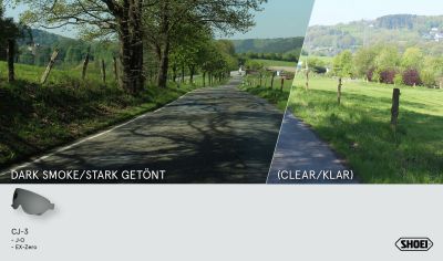 Визьор Shoei CJ-4 за каски J.O2 тъмен