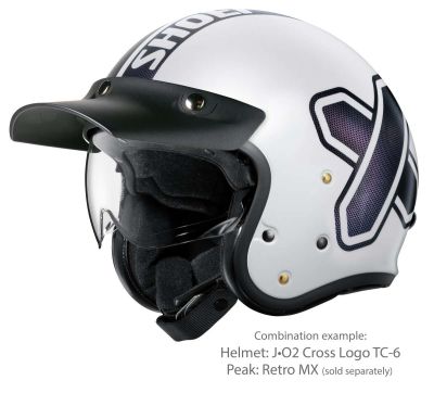 Каска SHOEI J.O2 Cross Logo TC-6