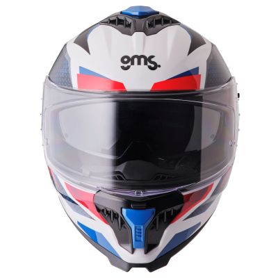 Каска GMS Gelero White-red-blue