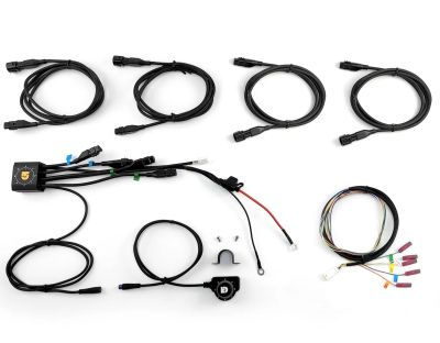 Универсален кабелен сноп за фарове Denali с контролер DialDim™ 