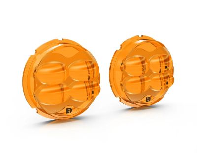 Denali Lens Kit for D3 Fog Lights – Amber