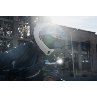 Helmet ICON Threshold Solid Gloss White