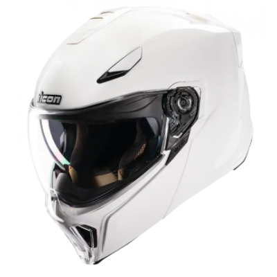 Helmet ICON Threshold Solid Gloss White