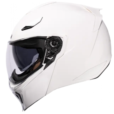 Helmet ICON Threshold Solid Gloss White