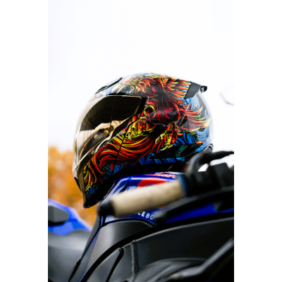 Каска ICON Threshold Burn Birdie Burn