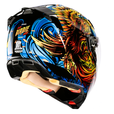 Каска ICON Threshold Burn Birdie Burn