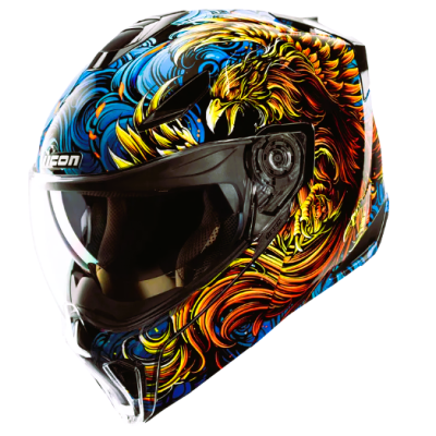 Каска ICON Threshold Burn Birdie Burn