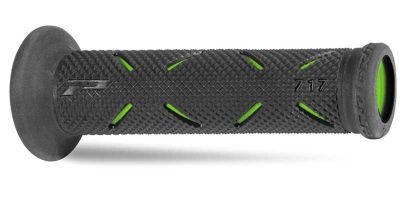 ProGrip 717 Double Density Grips - Black/Green