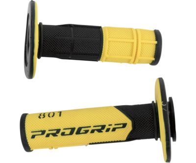 ProGrip 801 Double Density Grips - Black/Yellow