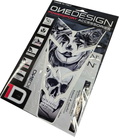 Протектор за резервоар OneDesigin WOMAN W/SKULL PAD13P