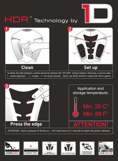 Протектор за резервоар OneDesigin WOMAN TATTOO CGBE9P