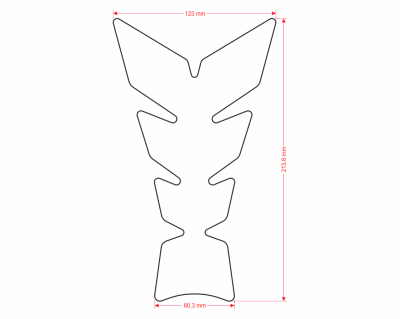 Протектор за резервоар OneDesigin HONDA CGMOON8P