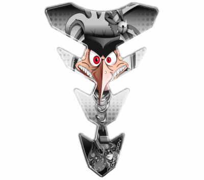 Протектор за резервоар OneDesigin JOKER GREY CGEXS71WP