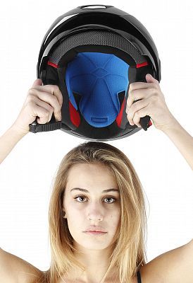 Подложка за каска OJ Flower Blue