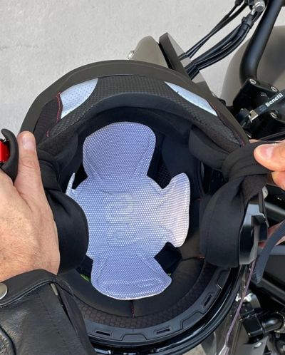 Подложка за каска OJ Flower Blue