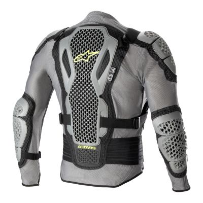 Protector jacket ALPINESTARS Bionic Action V2 Gray Black Yellow Fluo