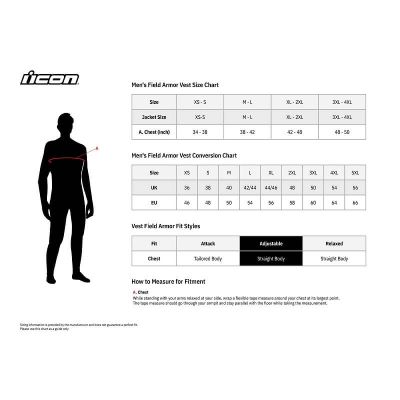 ICON Field Armor SC™ Vest Megabolt Black 