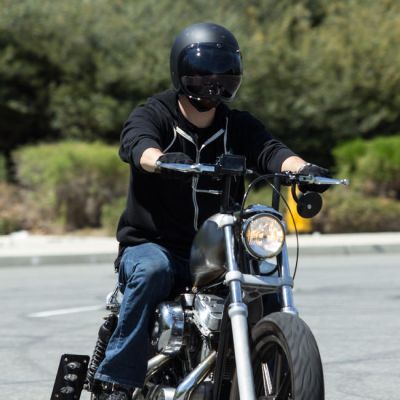 Универсален визьор Biltwell Bubble Anti-Fog Smoke