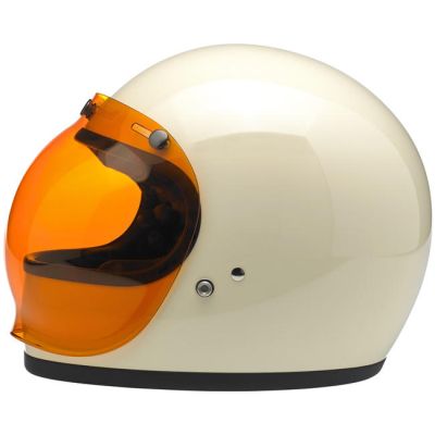 Универсален визьор Biltwell Bubble Anti-Fog Amber