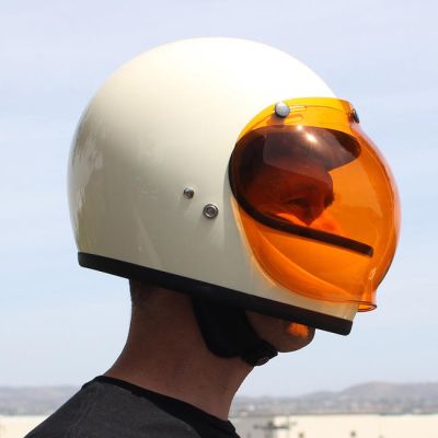 Универсален визьор Biltwell Bubble Anti-Fog Amber
