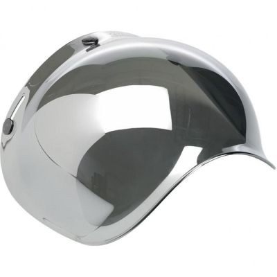 Универсален визьор Biltwell Bubble Anti-Fog Chrome Mirror