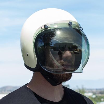 Универсален визьор Biltwell Bubble Anti-Fog Gold Mirror