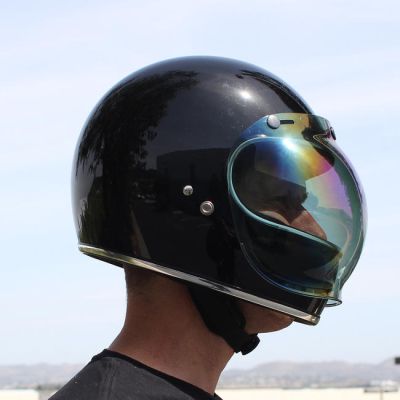 Универсален визьор Biltwell Bubble Anti-Fog Rainbow Mirror
