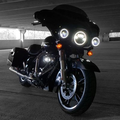 Инсталация Denali с CANsmart™ контролер за V-Twin - Harley-Davidson Street Glide, Road Glide, Sportster, Dyna, Softail, Touring, CVO & Trike