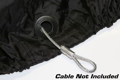 Nelson-Rigg Defender Deluxe Motorcycle Cover Black size M